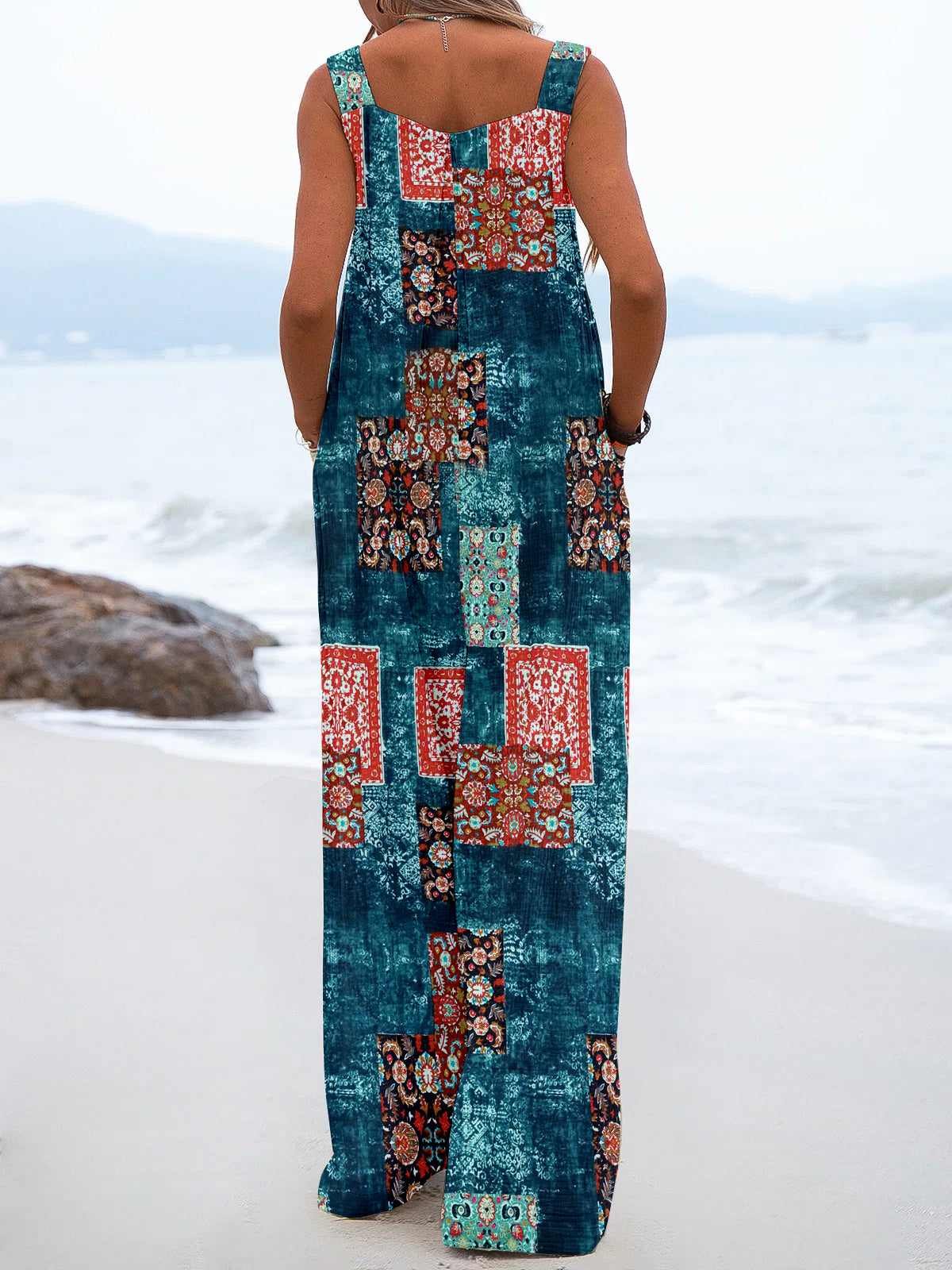 Grote maat hippie chique tuniek