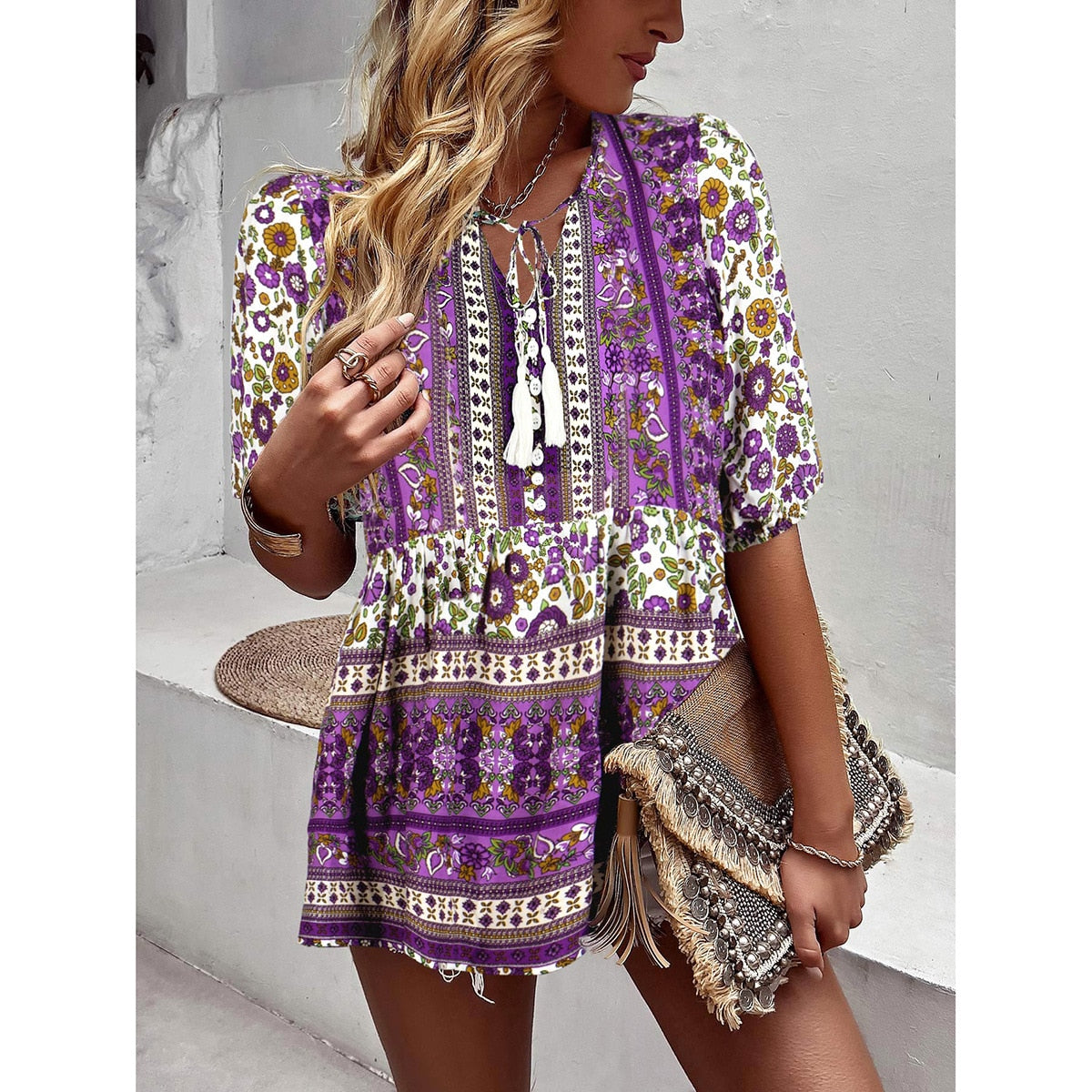 Top hippieblouse