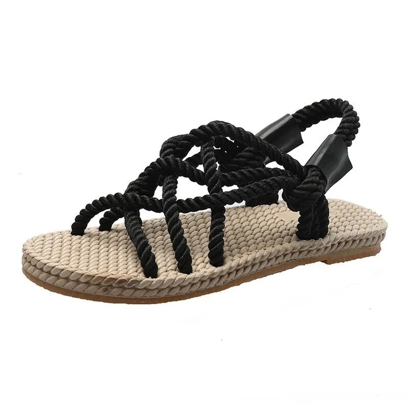 Sandales Bohème Corde