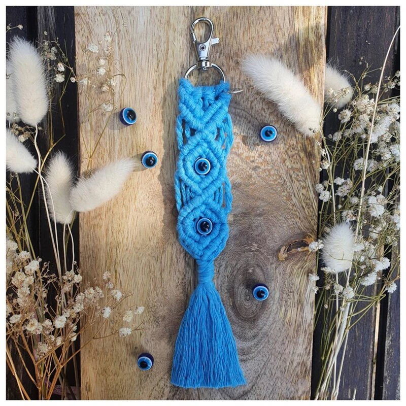 Porte Clé Macramé Perle