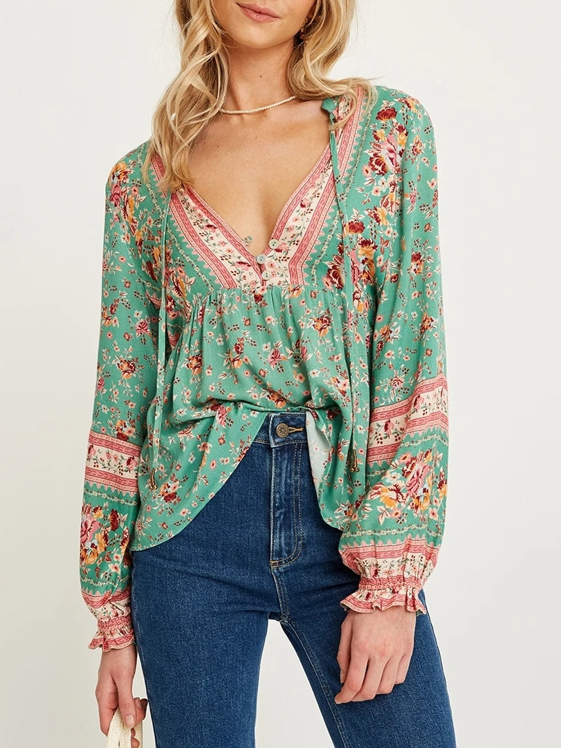 Hippieblouse voor dames