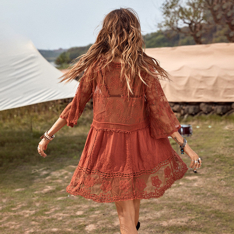 Tunika im Hippie-Stil