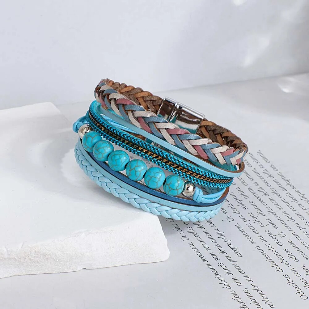 Bracelet Amérindien Turquoise