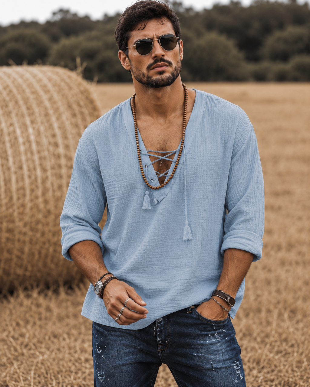T-shirt Hippie Homme
