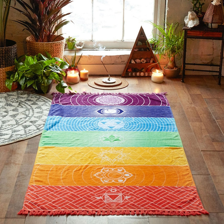 Tapis de Yoga Hippie
