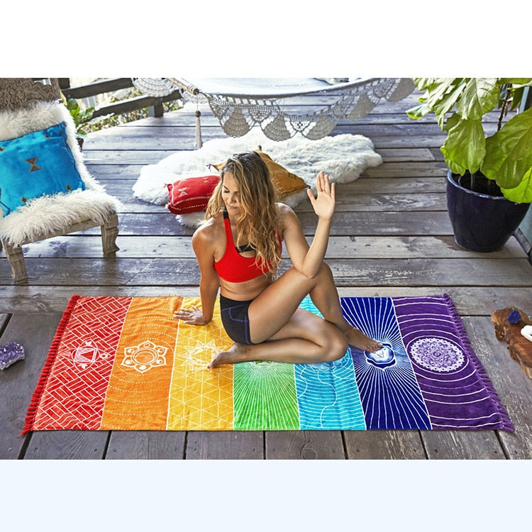 Tapis de Yoga Hippy