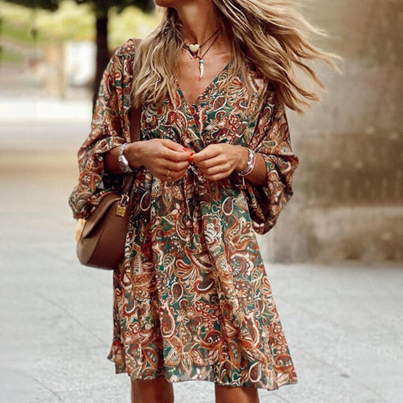 Boheemse hippie chique outfit