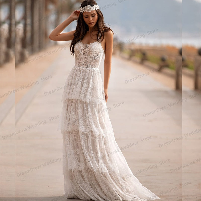 tenue hippie chic femme mariage