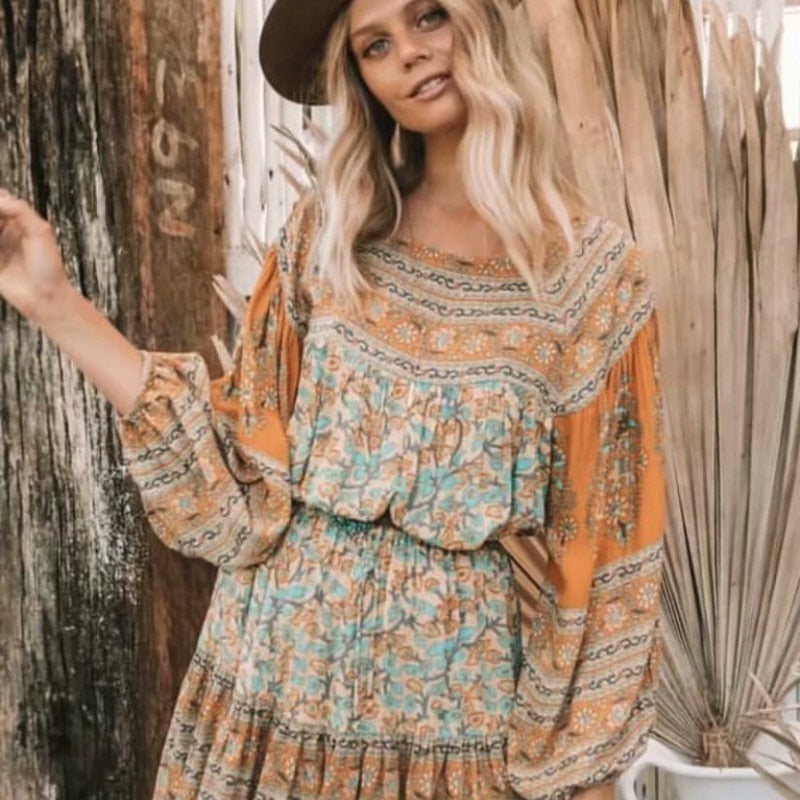 Tenue Hippie Chic Hiver