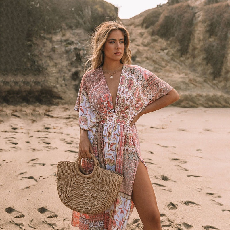tenue hippie en soie