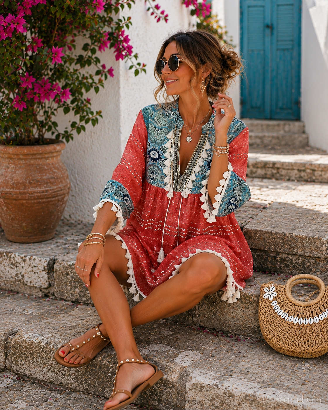 Tenue Hippie Chic Femme