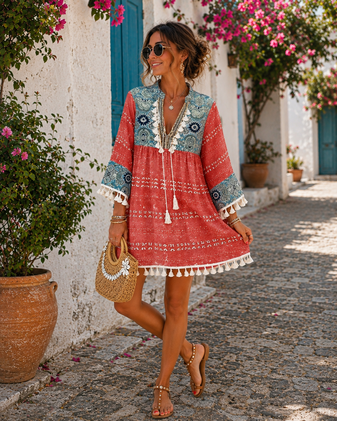 Tenue Hippie Chic Femme