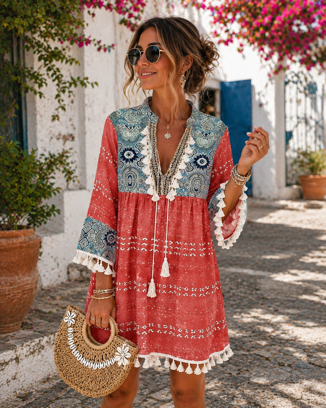 Tenue Hippie Chic Femme