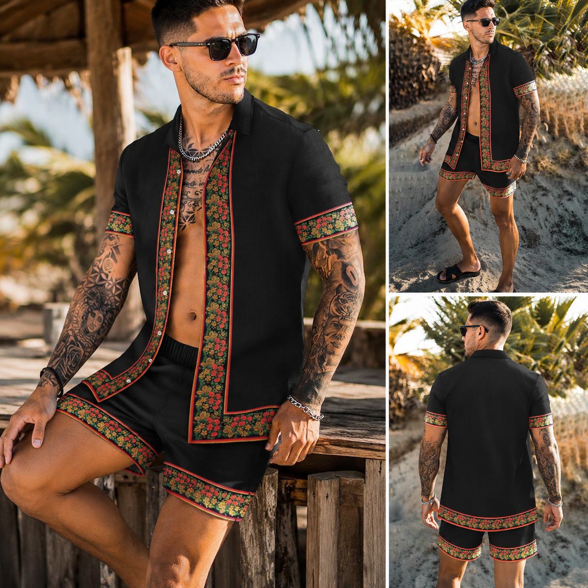 Hippie-outfit voor heren