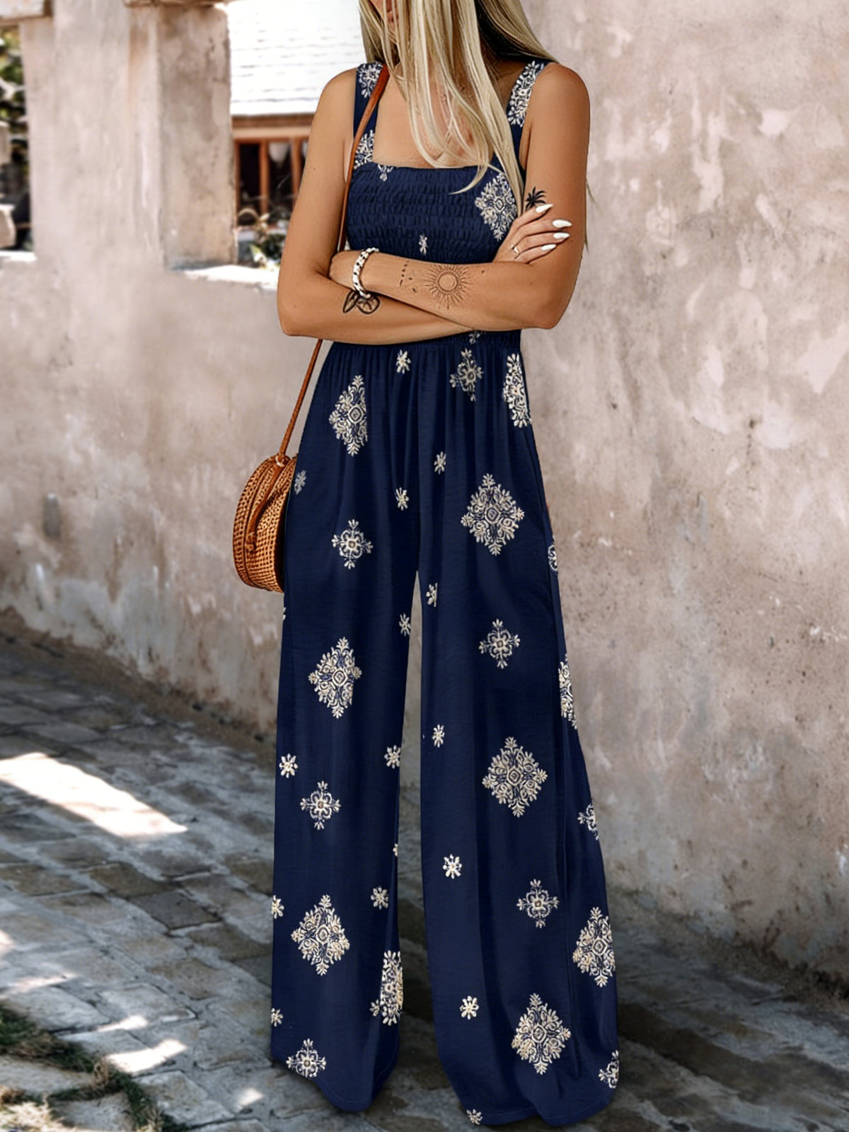Combinaison Pantalon Fluide Hippie