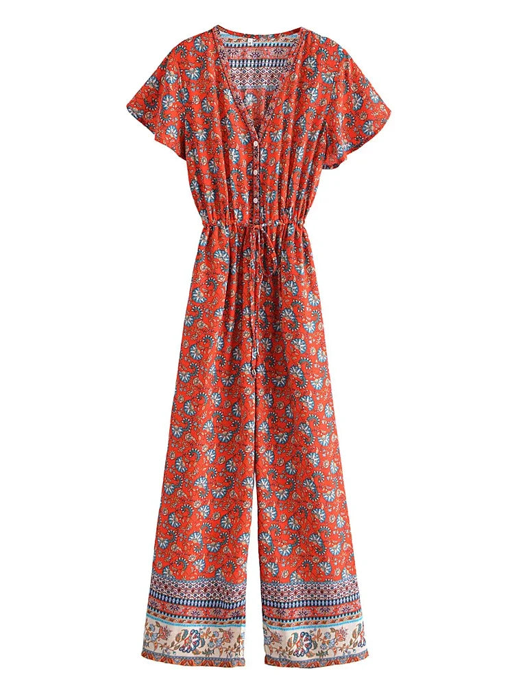 Combinaison Pantalon Bohème Hippie