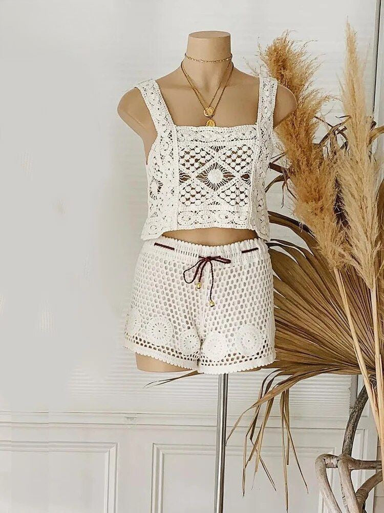 Mini Short Crochet
