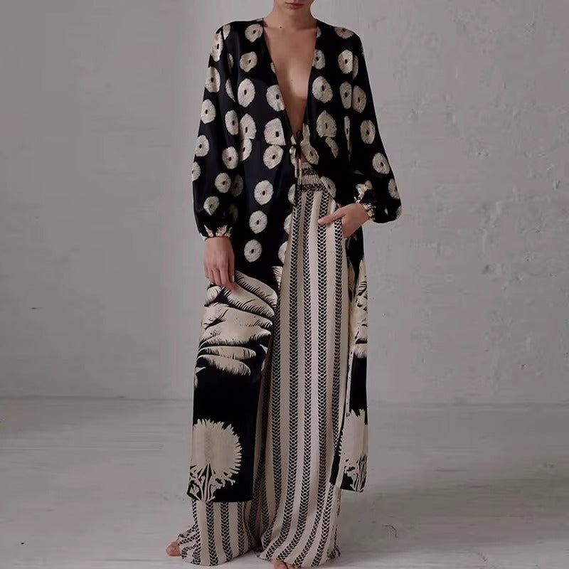 Ensemble Kimono et Pantalon Fluide