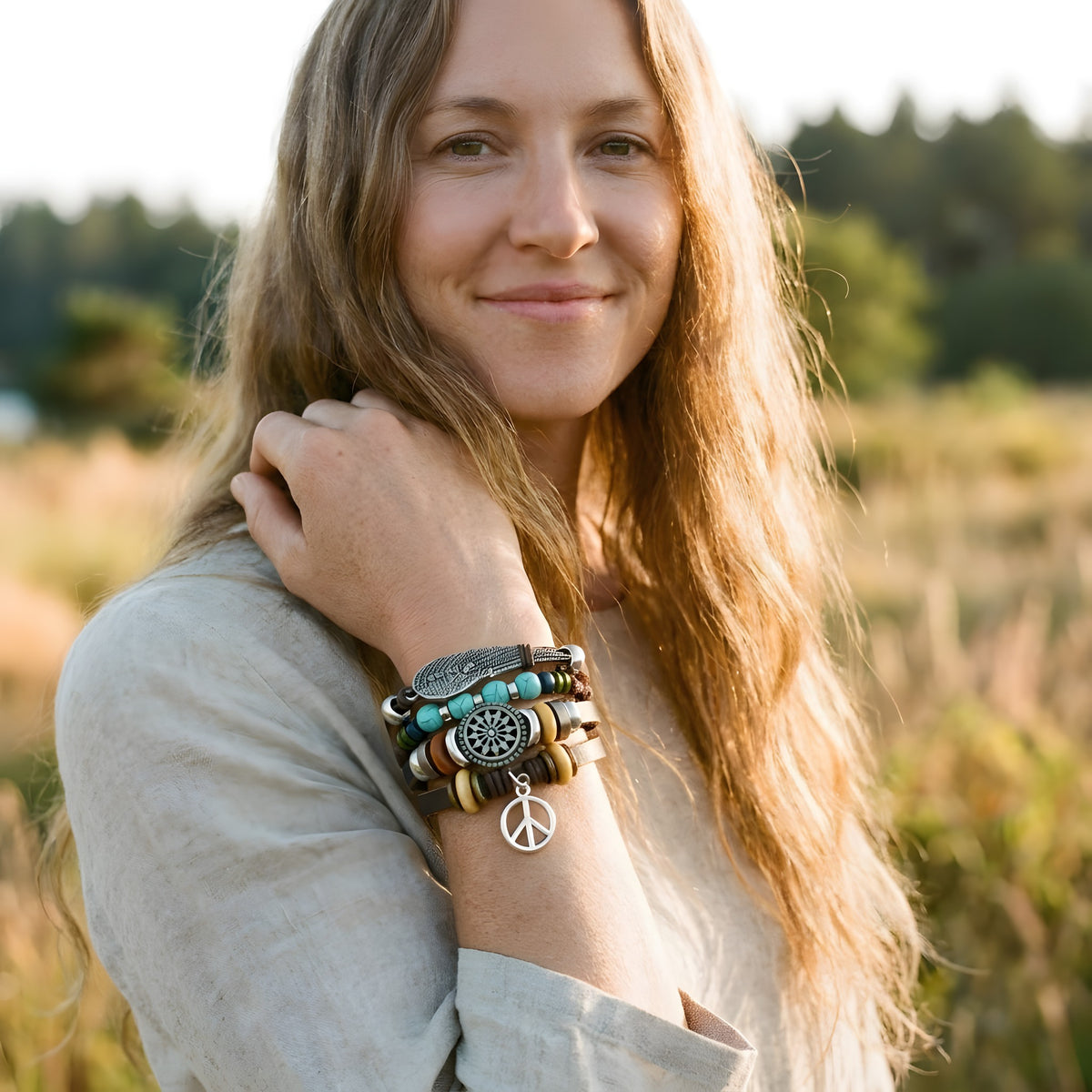 Hippie armband voor heren