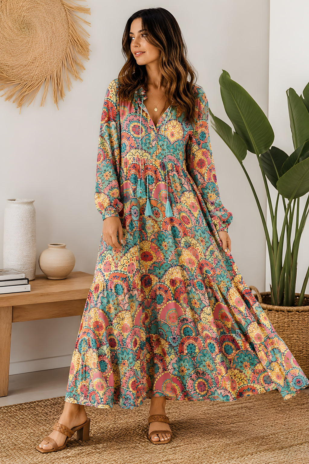 Vintage Hippie-Kleid