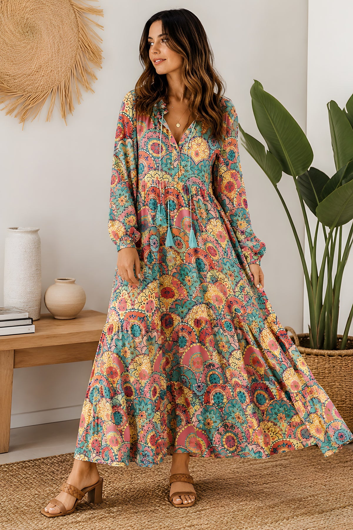 Vintage Hippie-Kleid