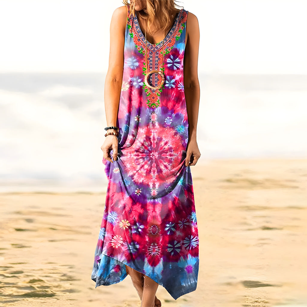 Hippie-Tunika für Damen in Übergröße