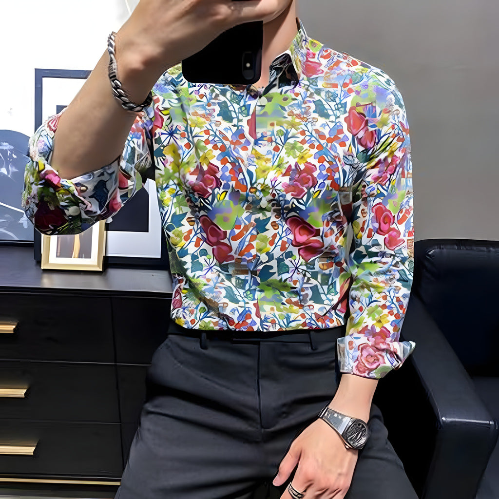Hippie-shirt uit de jaren 70