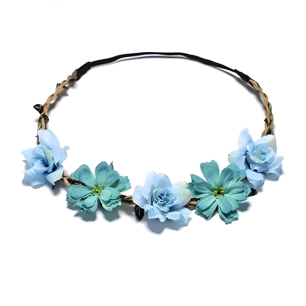 Hippie bloem hoofdband
