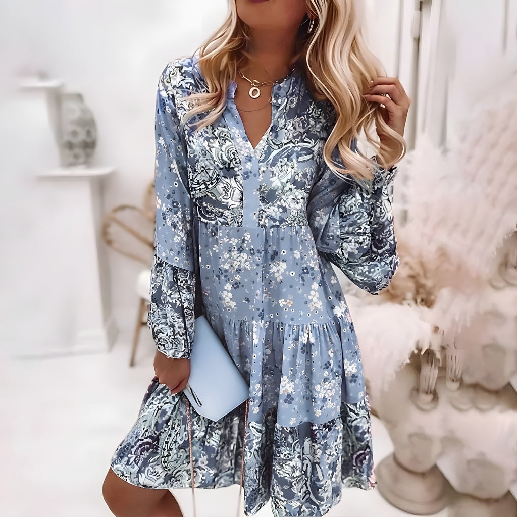 Tenue Bohème Hippie Chic · Robe Courte à Volants