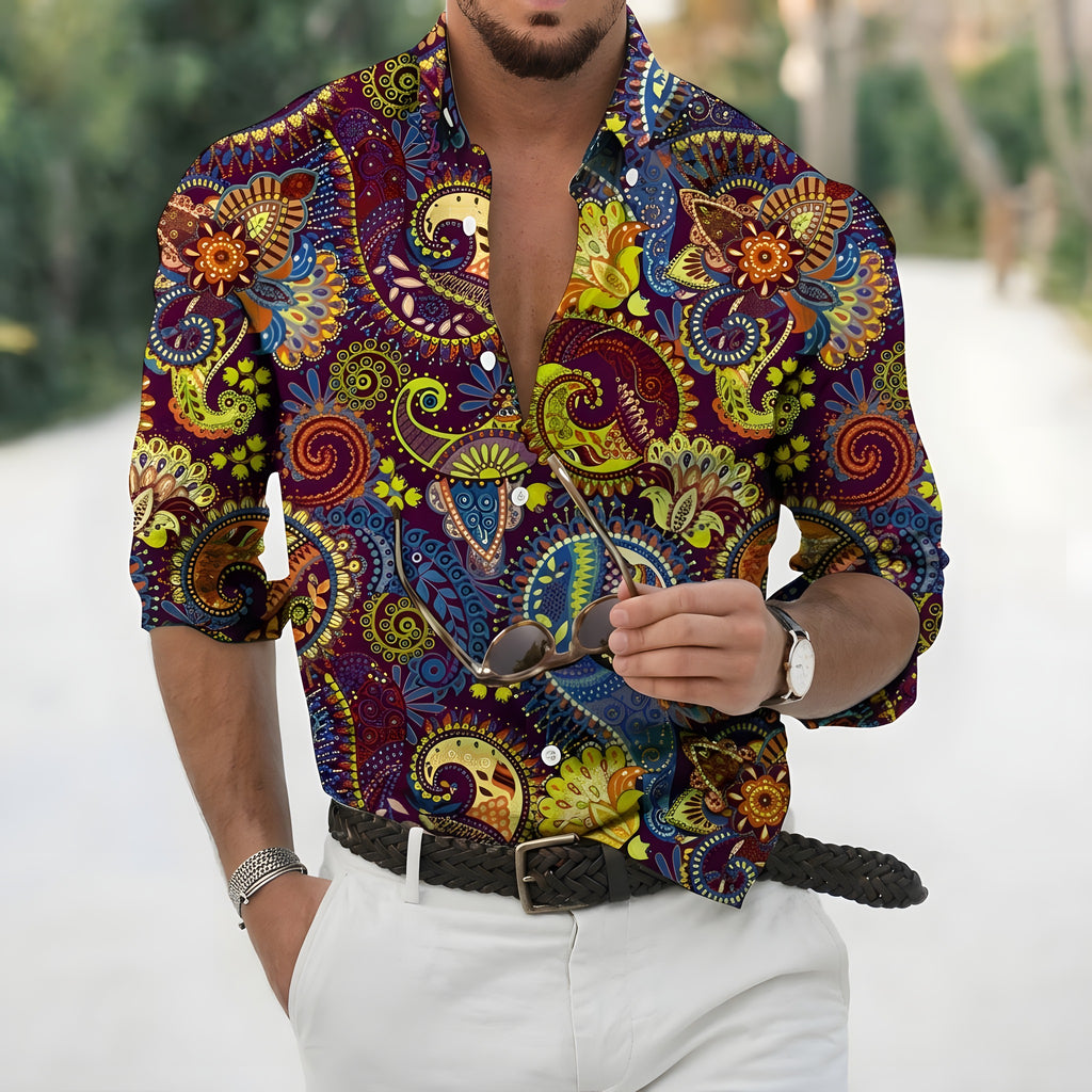 Hippie-Chic-Hemd für Herren
