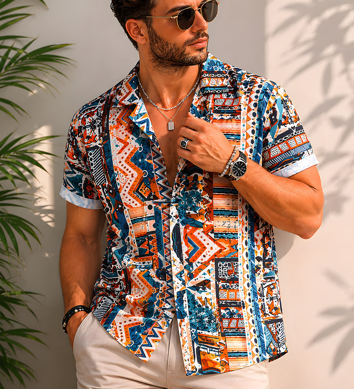 Hippie-shirt uit 1970