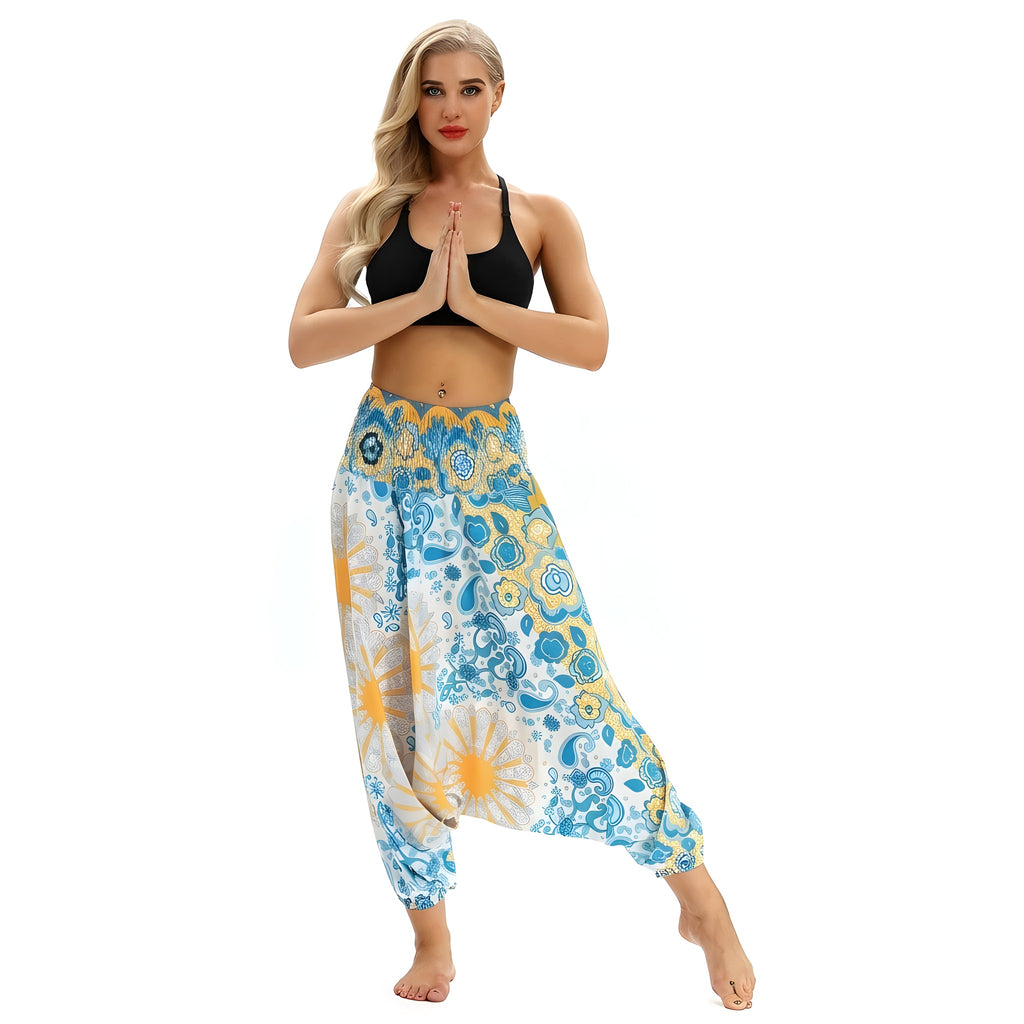 Sarouel Ethnique Femme, Coupe Aladin Fluide