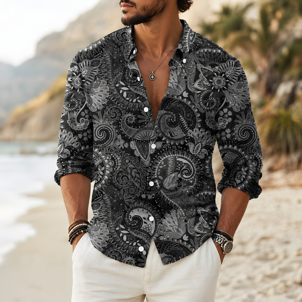 Hippie-Chic-Hemd für Herren