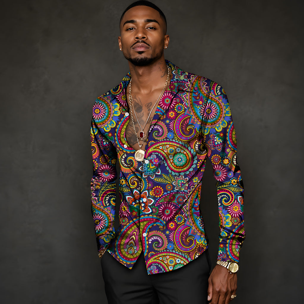 Psychedelisches Hippie-Shirt
