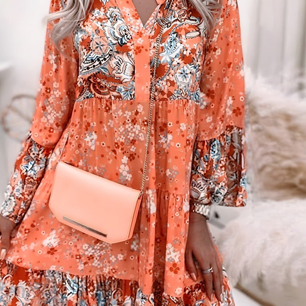 Tenue Bohème Hippie Chic · Robe Courte à Volants