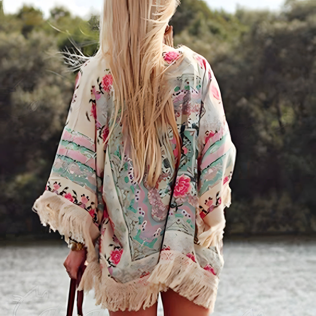Hippie-Fransenweste