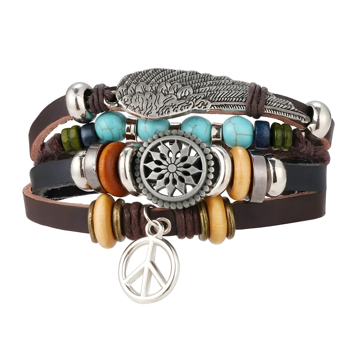 Hippie armband voor heren