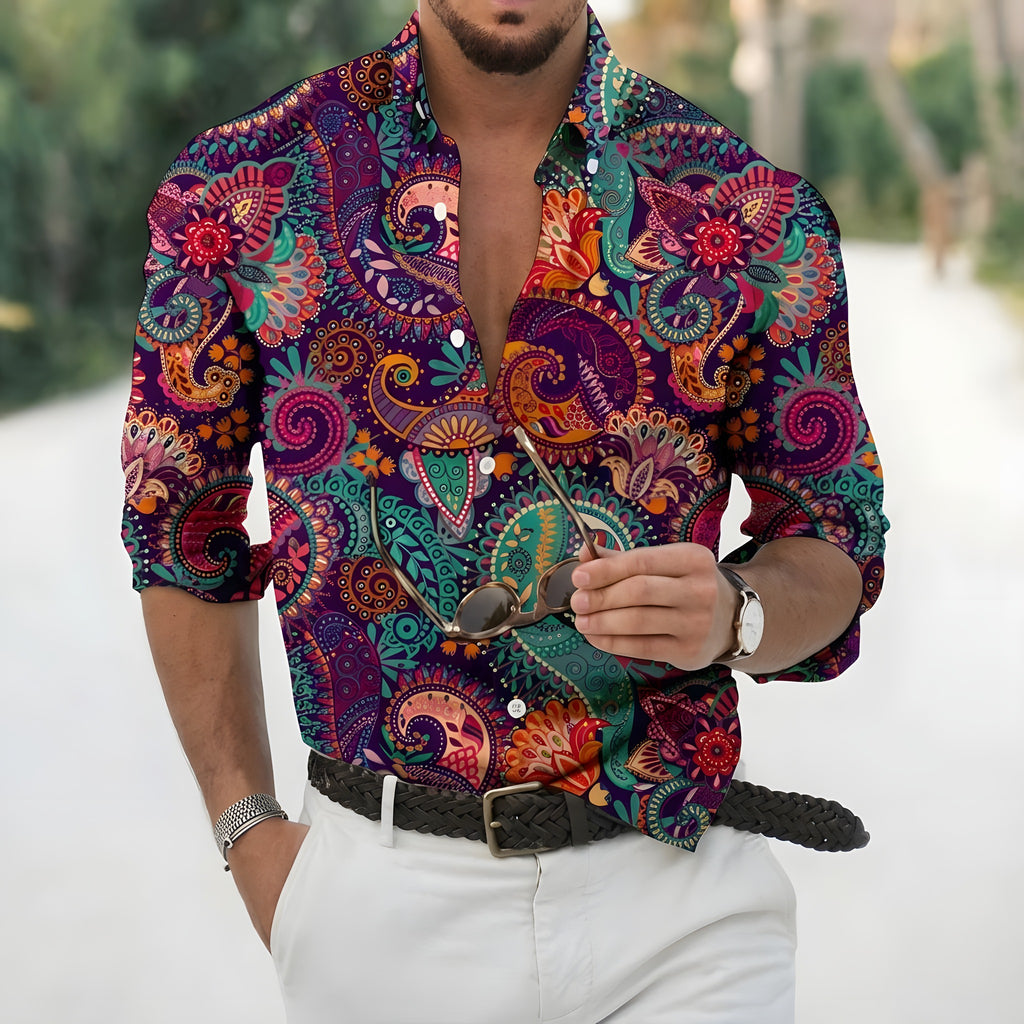 Hippie-Chic-Hemd für Herren