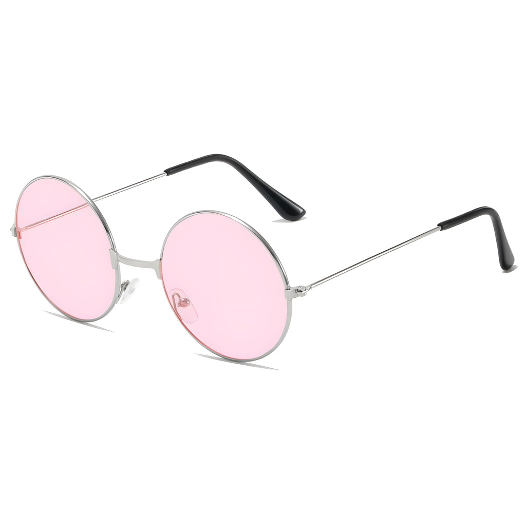 Lunettes Rondes Hippie Rétro · Verres Teintés