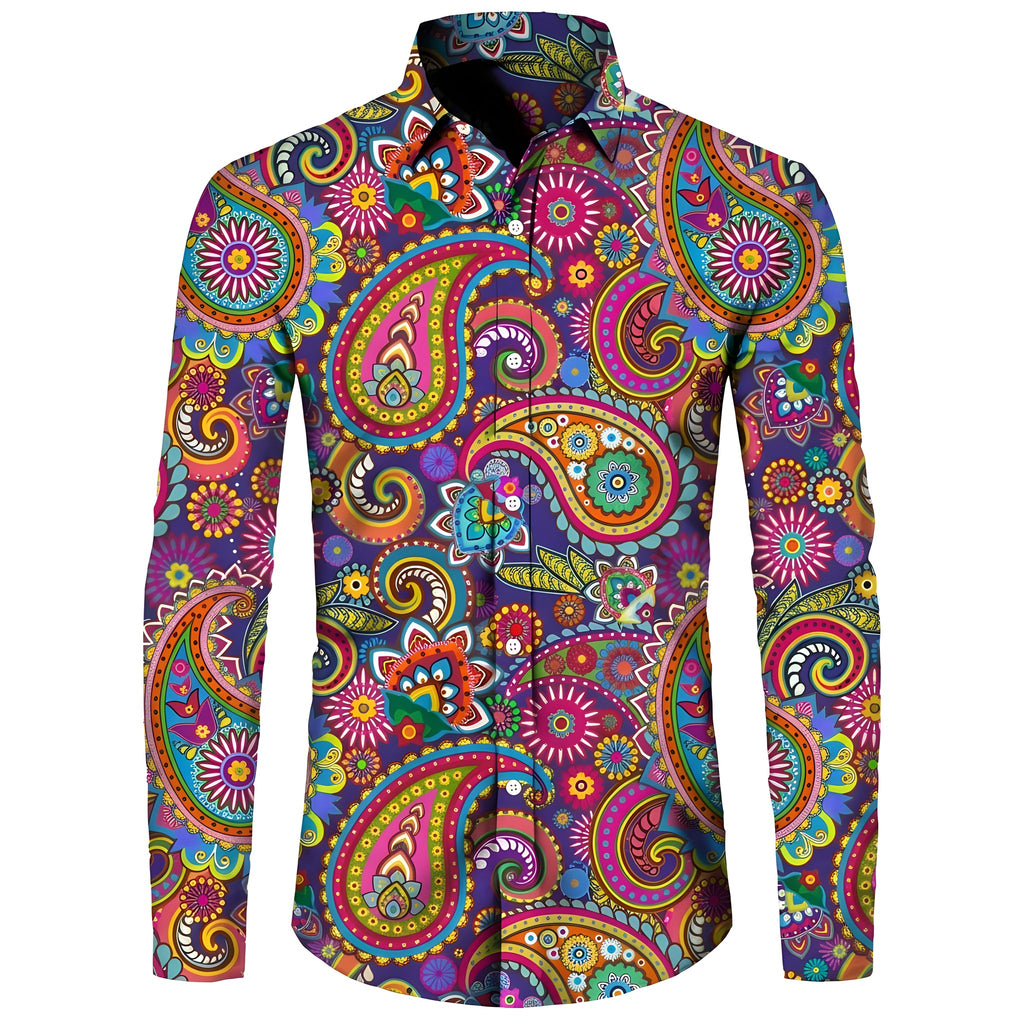 Psychedelisches Hippie-Shirt