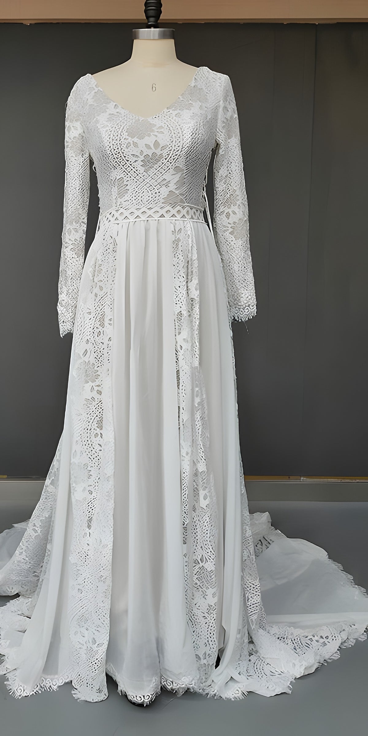 Robe mariée dentelle entière