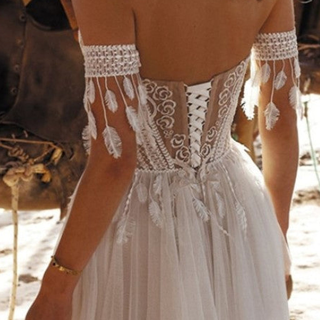 Dos lacé corset détail