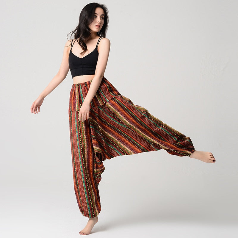 Sarouel Coloré Hippie