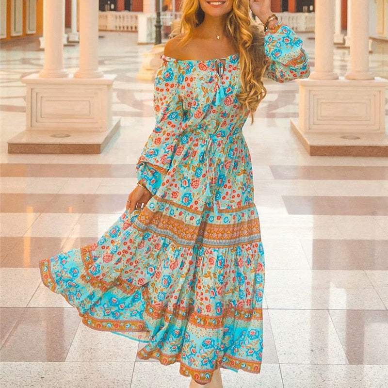 Robe à Fleur Hippie